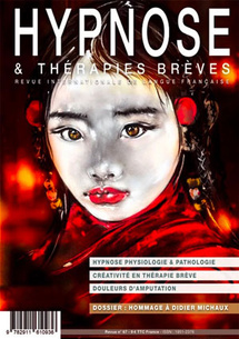 Commandez la Revue Hypnose & Thérapies brèves